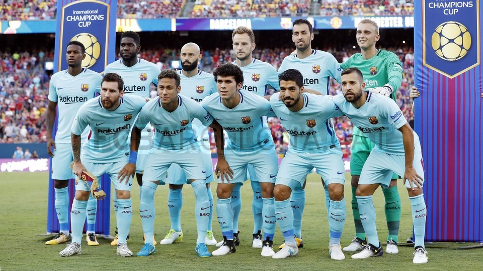 Барселона - Манчестер Юнайтед, Международный Кубок Чемпионов (1-0)